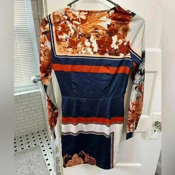 Whole Lotta Class Satin Mini Dress Fashion Nova size small - Picture 6 of 9